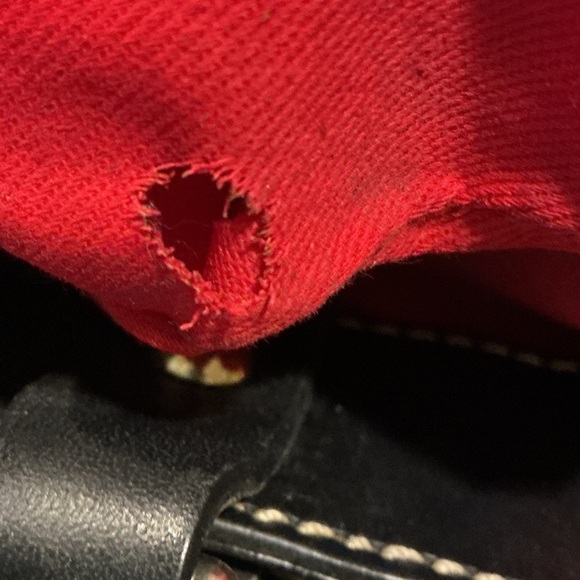 Dooney & Bourke Black and Gray Satchel - Picture 9 of 11